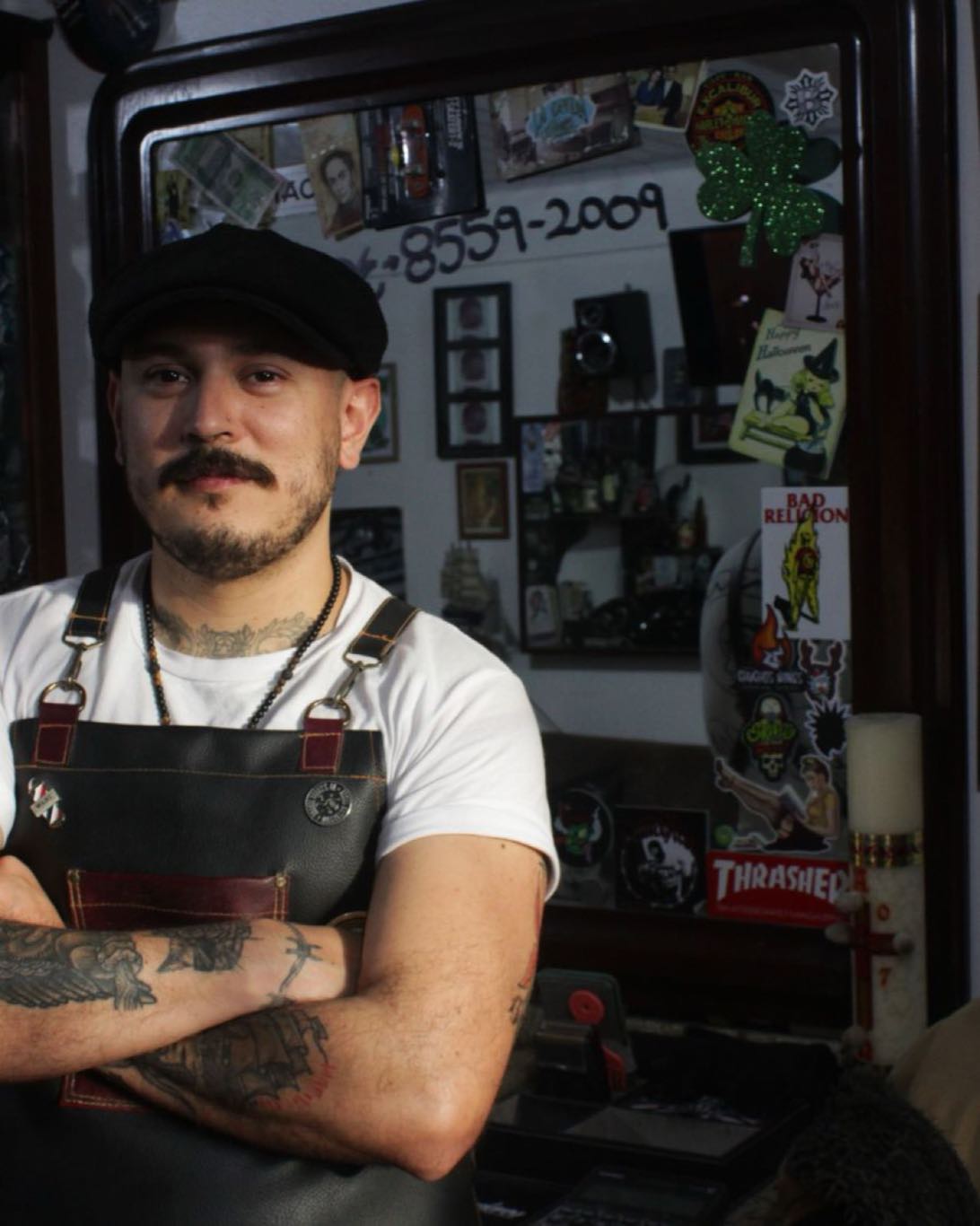 Portrait of Joe, senior barber