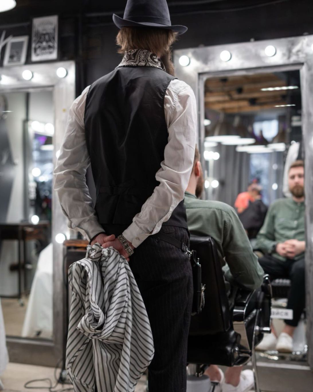 Portrait of Callum, barber